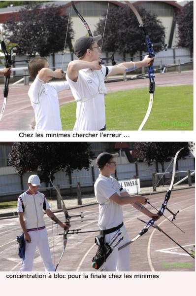 Duel et finale minimes garçons