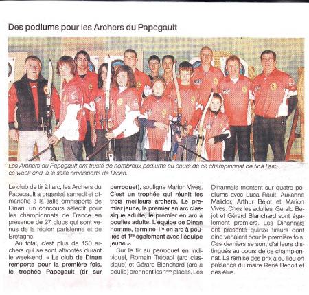 Les Papegaults à l'honneur